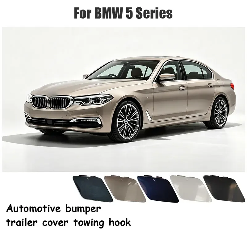 For BMW G30 5 Series 2017-2020 520 528 530 535 550i Car Front Bumper Tow Hook Cover Cap