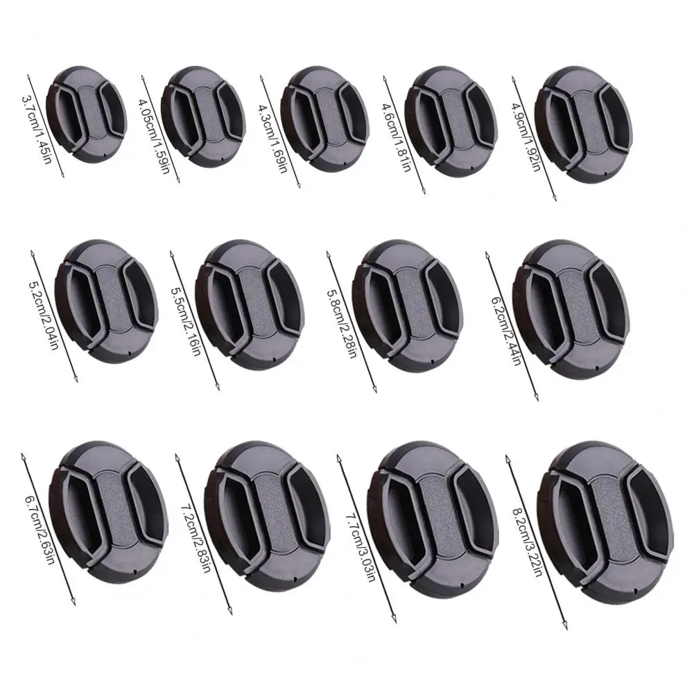 Защитная пленка для объектива камеры Прочная универсальная защита крышки объектива камеры для ударопрочности Простая установка Защелкивающаяся для камеры