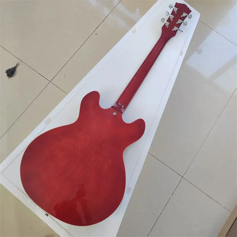 Classic Made Hollow Electric Guitar, Can Be Customized, Free Shipping,  6 StringsGuitar,