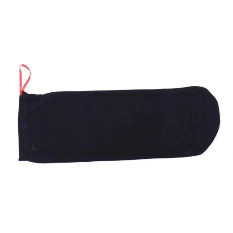 Violin Bag Dust Cover Satin Fabric Protective With Drawstring For 4/4-1/8 Blue Against Duck