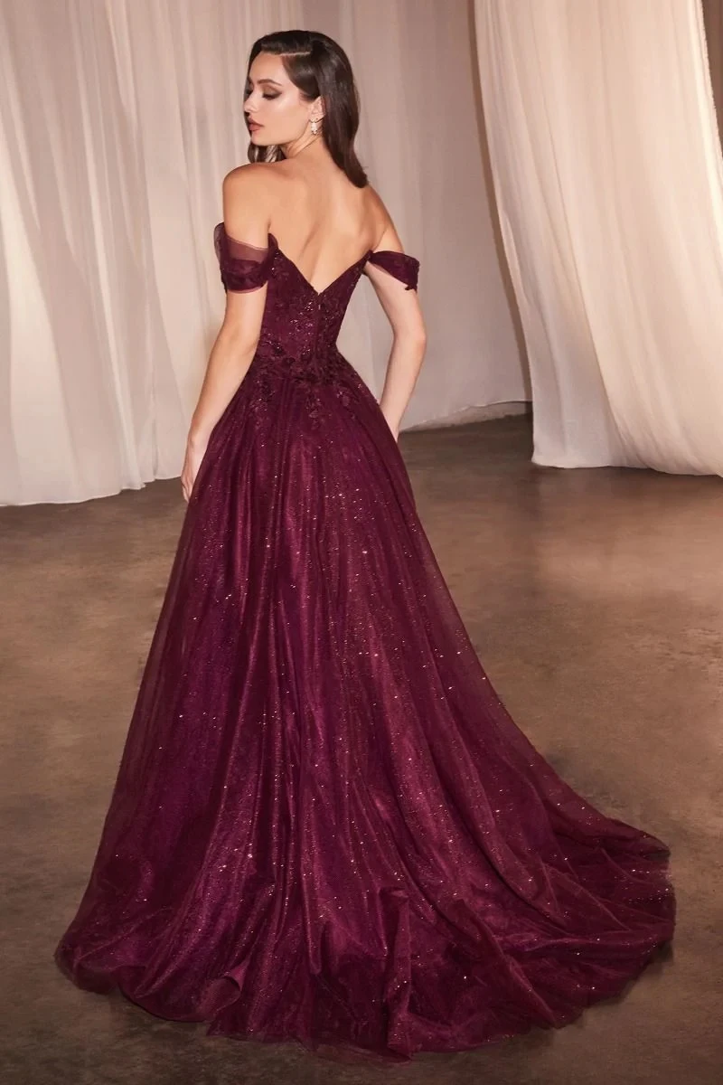 فساتين حفلة موسيقية طويلة زيتونية مخصصة بدون أكتاف ورقبة على شكل V من التل اللامع على شكل حرف A سويب تراين للنساء فساتين رسمية للحفلات المسائية #4