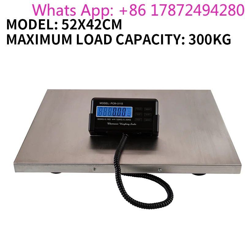 

Precision electronic scale, hand luggage scale 200/300/500KG, pet scale, stainless steel express scale, livestock scale