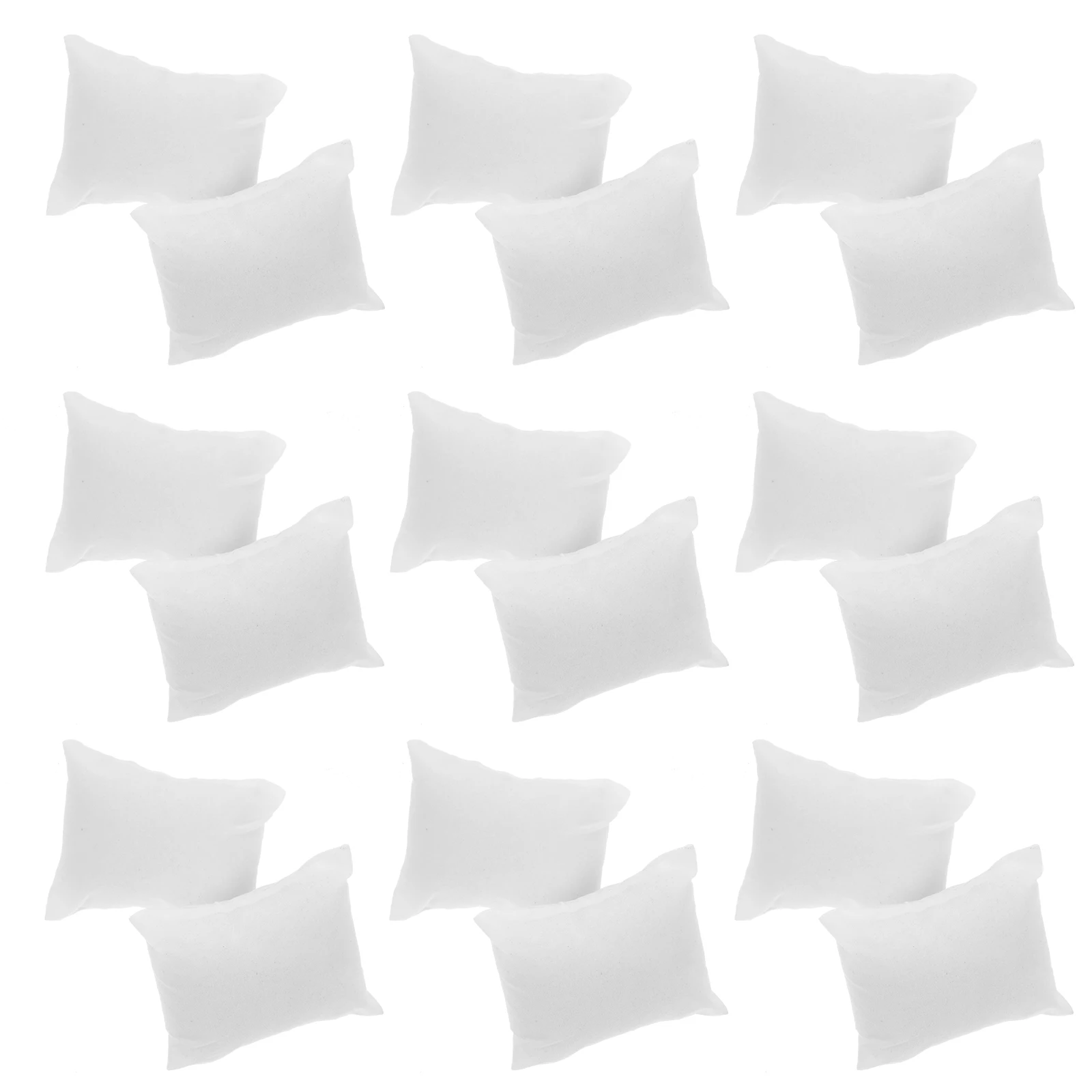 

20pcs Bracelet Pillow Watch Small Display Flannel Cream Jewelry Case Pillows Hold Prevent Scratch Durability Fashion Occasions