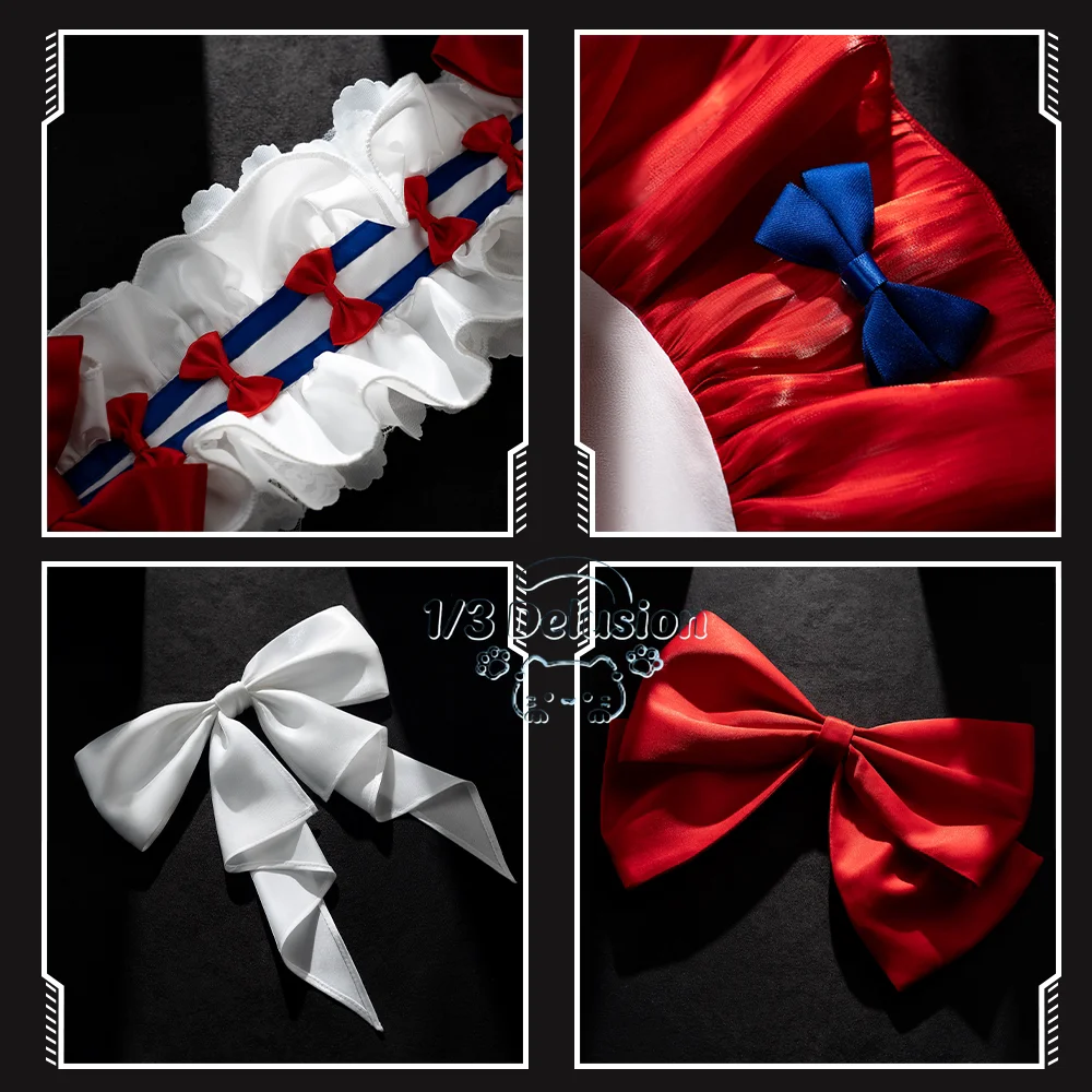 

Arknights Amiya Cosplay Costume Snow White Lolita Dress Princess Dress For Hallowmas Christmas Role Play Women 1/3 Delusion