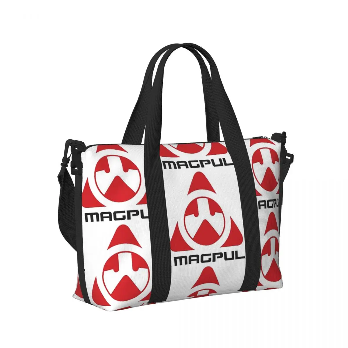 

Magpul Firearms Logo Beach Travel Bag Large Capacity Tote Bags for Gym Yoga Women Shopping Duffle Shoulder Bag