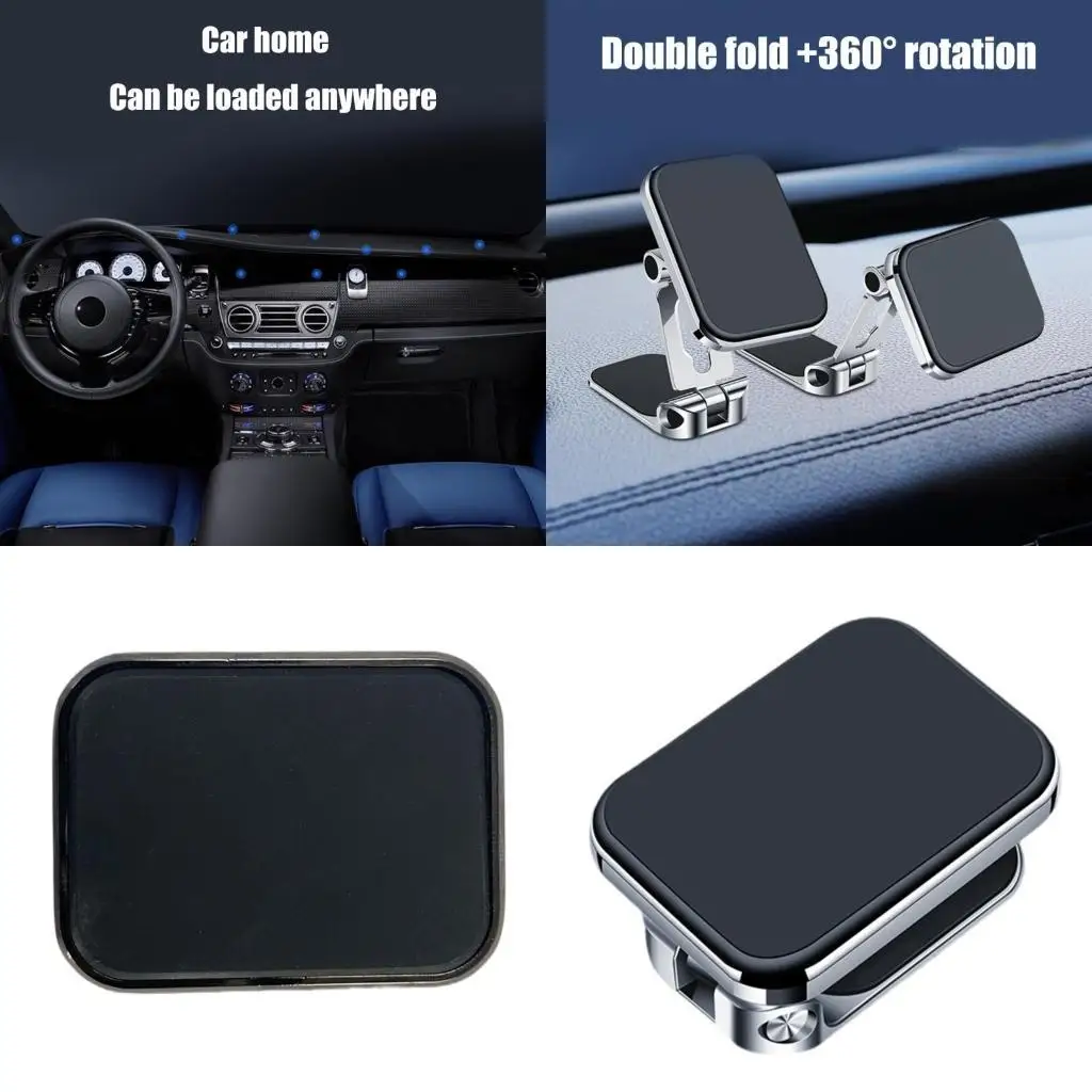 R53C حامل هاتف السيارة المغناطيسي آمن ومريح، حامل هاتف على لوحة القيادة 360 قابل للتعديل عالميًا للهاتف المحمول #1