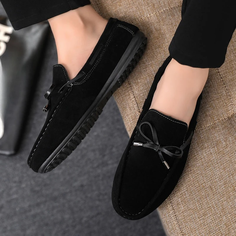 

Мужская кожаная обувь без шнуровки на плоской подошве, удобная летняя распродажа для взрослых, низкая цена, размер 45, модная мужская повседневная обувь высокого качества из искусственной кожи