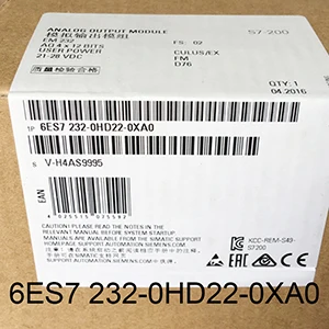 6ES7232-0HD22-0XA0 6ES7 232-0HD22-0XA0 EM232 Analog Cur/Volt Output