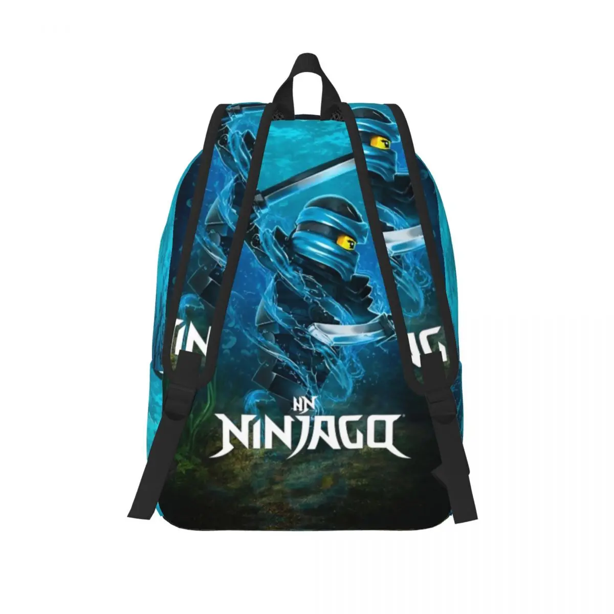 Plecak Warrior Ninjagos Middle High College School Student Bookbag Teens Canvas Daypack Gift