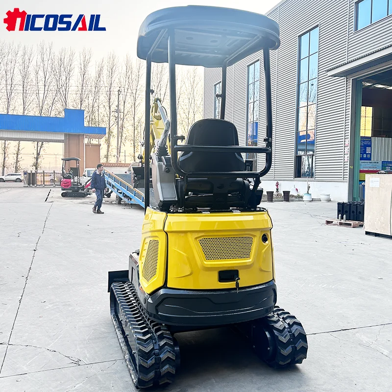 High Work Efficiency Ce Epa Euro 5 Mini Excavator Customized Multi Functional Cab Quick Delivery 1.8 Ton Mini Excavator