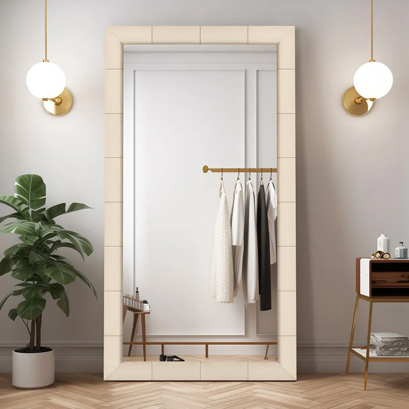 

Cute Vintage Floor Decorative Mirrors Big Nordic Living Room Mirrors Full Body Big Standing Espejos De Piso Home Decorations