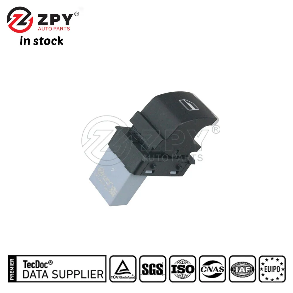 

ZPY New Front Door Power Window Switch For Volkswagen 2009-2019 5K0 959 855