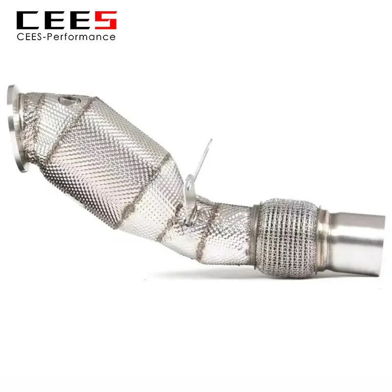 CEES Exhaust Downpipe For BMW X3/X4 B48 2.0T 2017-2022 Racing Performance Car Exhaust Pipe Stainless Steel  Exhaust System