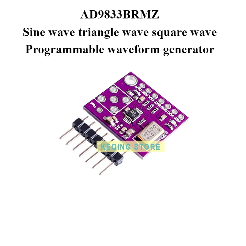 MCU-9833 AD9833 AD9833BRMZ onda sinusoidal onda triangular onda cuadrada generador de forma de onda programable