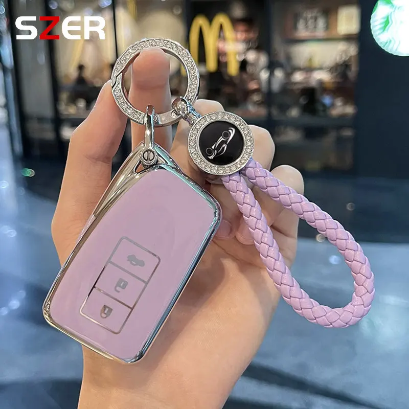 3 botões tpu caso chave do carro escudo capa fob para lexus nx is rx es gx ls ux gs 200 260 300 350 nx200 nx300 rx350 es300 keyless