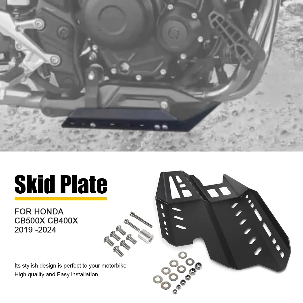 

For Honda CB500X CB400X CB500 2019 -2023 2024 Motorcycle Accessories Skid Plate Engine Protector Guard Chassis Protection Cover