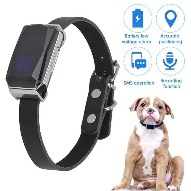 BFYL-G12 GPS Smart Pet Locator Universal Waterproof GPS Location Collar for Cats and Dogs Positioning Tracker Locating