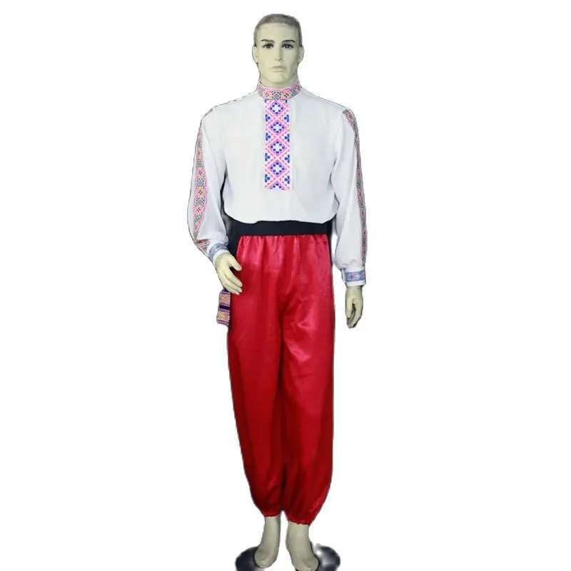 

Custom Made Folk Dancing Tops For Male Jackets And Pants Trousers, Man Or Children Russian National Suits