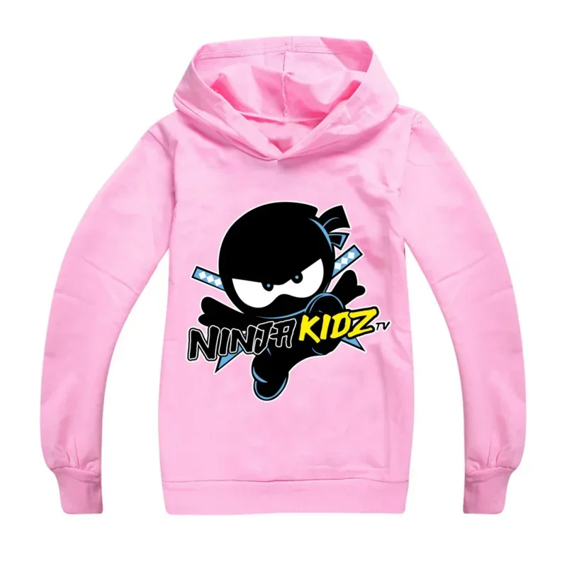 Sn60-Vêtements Ninja Kidz pour tout-petits, sweats à capuche pour enfants, boutique de printemps, tenues pour bébés garçons, vêtements pour filles, 8 à 12 ans, 2021, 1 &