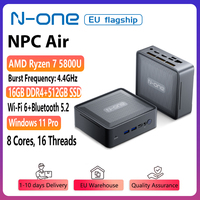 N-one AMD Ryzen 7 5800U Mini PC Air 16GB DDR4 512GB  SSD Micro Desktop Computer Dual-Band WiFi 6,Bluetooth 5.2 for Home/Office