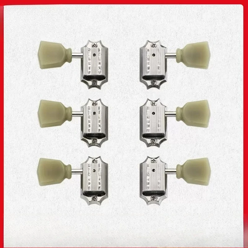 Perilla universal cerrada de imitación de jade para guitarra eléctrica, perilla para cuerdas, perilla para piano