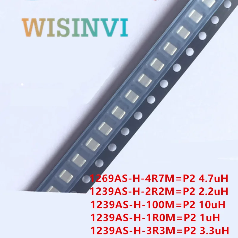 20 sztuk 1269AS-H-4R7M = P2 4,7 uh 2 r2 2,2uh 100M 10uh 1 r0m 1uh 3 r3 m3 3,3uh induktory