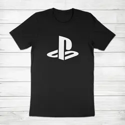 ユニセックスプレイ5シンボルゲーミングTシャツ,ゲーマーステーションギフト,PS5 Tシャツ