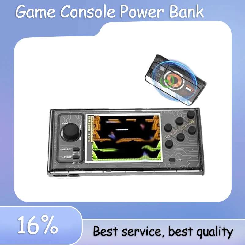 Game Console Power Bank Integrated 10000mAh 22W Fast Charging Magnetic Wireless Charging Mobile Power Supply