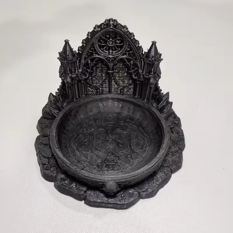 Gothic Castle Jewelry Tray, Home Decoration Jewelry Storage Tray, Suitable for Various Scenarios - Keys, Earrings, Necklaces