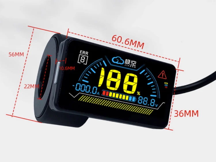JK Active BMS Smart 2.0 Inch LCD SCREEN FOR Bicycle E-bike LiFePO4 LTO Lithium Ion IOSAndroid Bluetooth APP Software