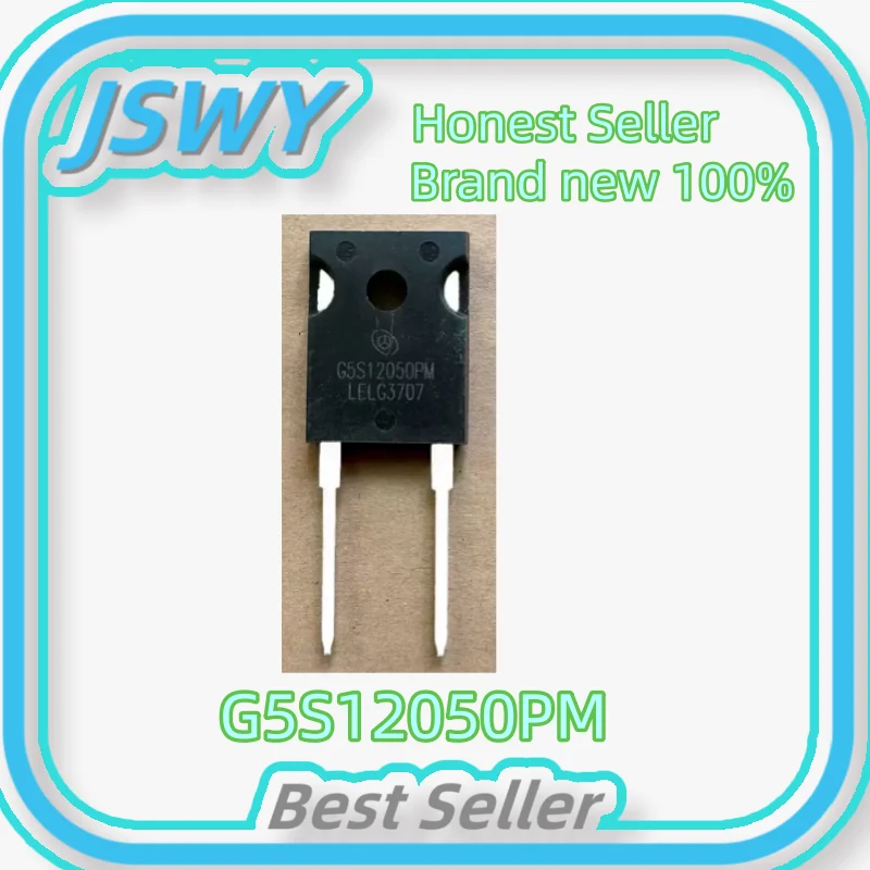(5/50 pieces) New 100% G5S12050PM Silicon Carbide Schottky Power Diode TO-247AC 1200V 50A Electronics In Stock Integrity