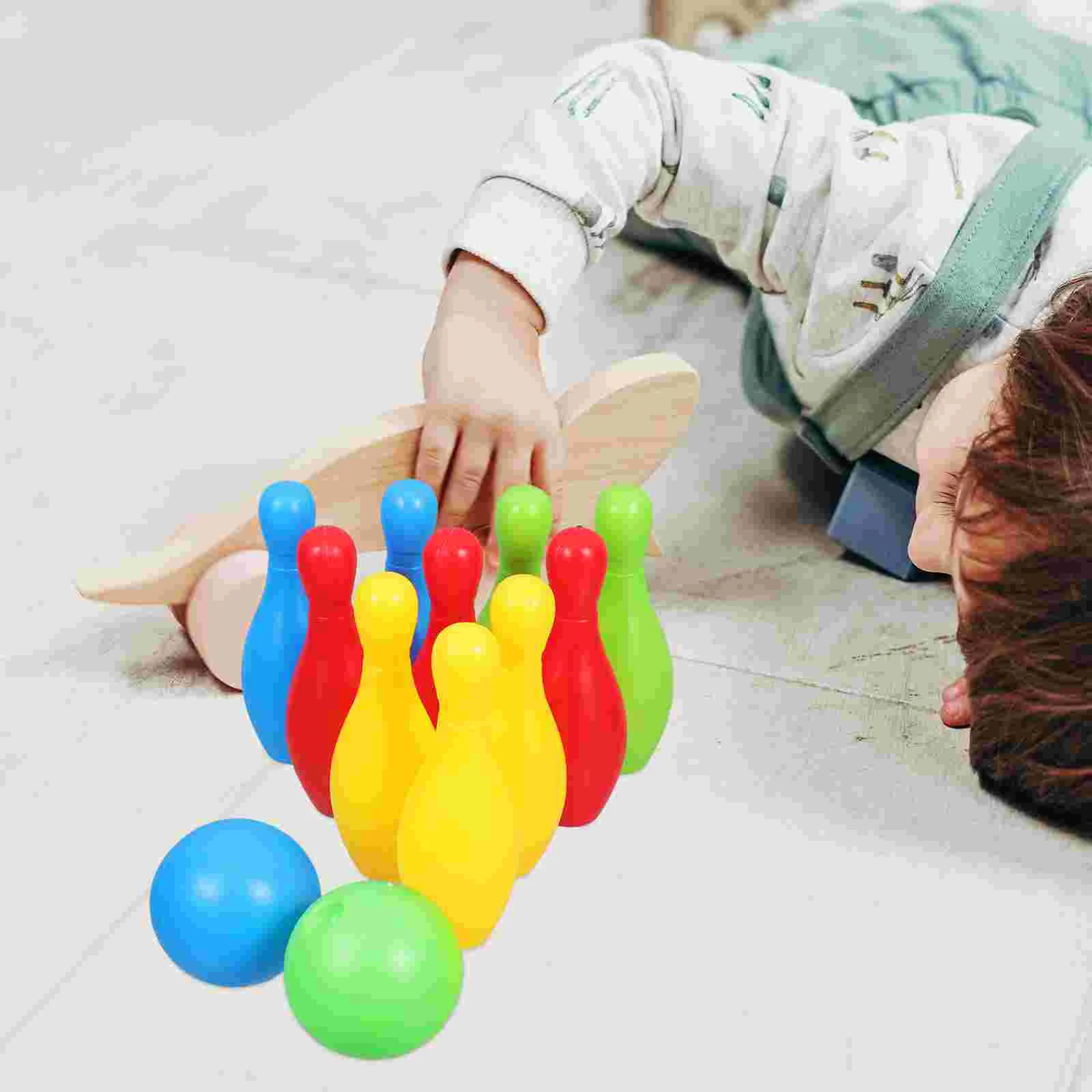 Palla da bowling Giocattolo da esterno Giocattoli per bambini Giochi Scatola da interno Bambini Pe Bambino all'aperto