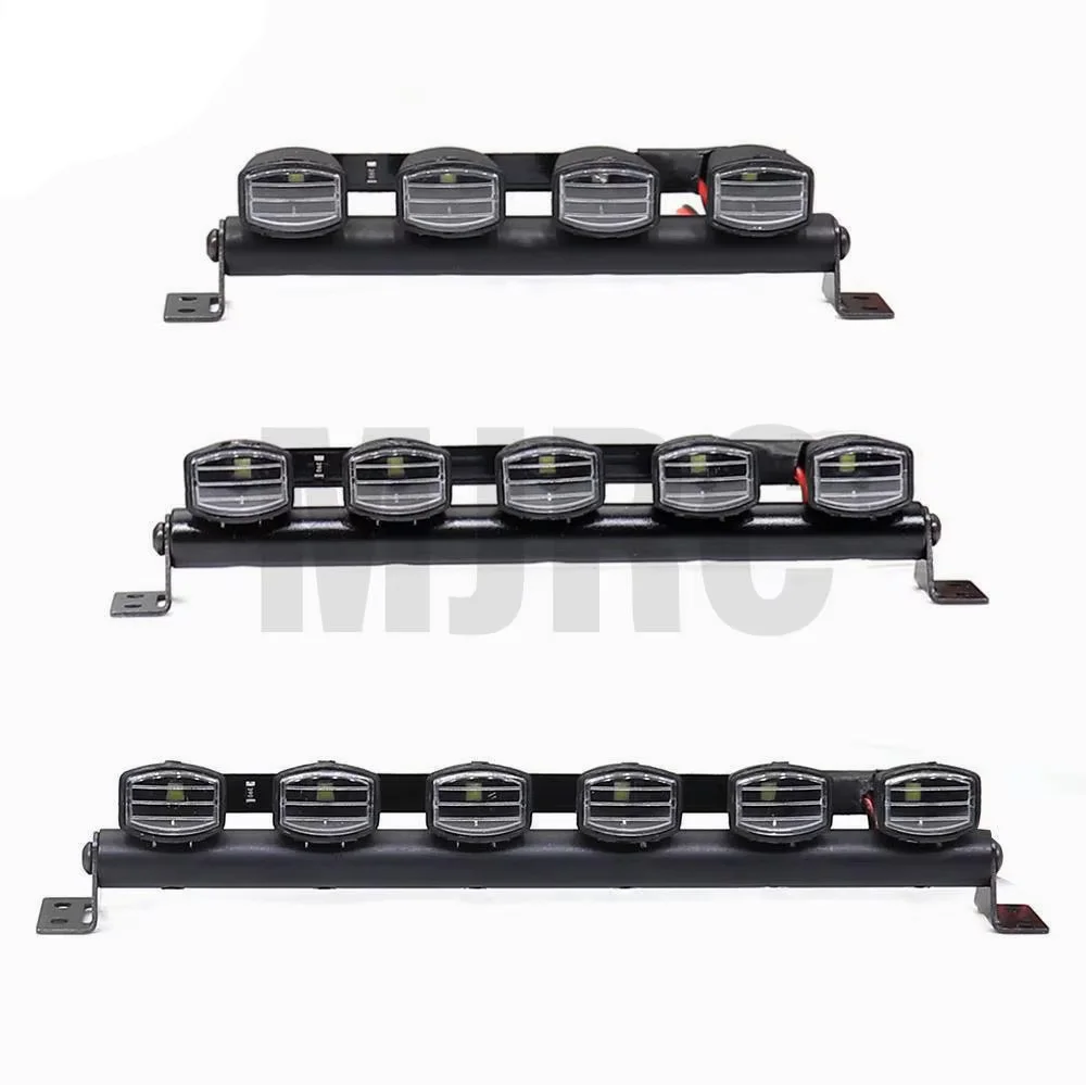 Image of RC Auto Lichtleisten-Set 4/5/6 LEDs Karosserie-Dachleuchten für 1/10 RC Crawler Auto LKW Zubehör