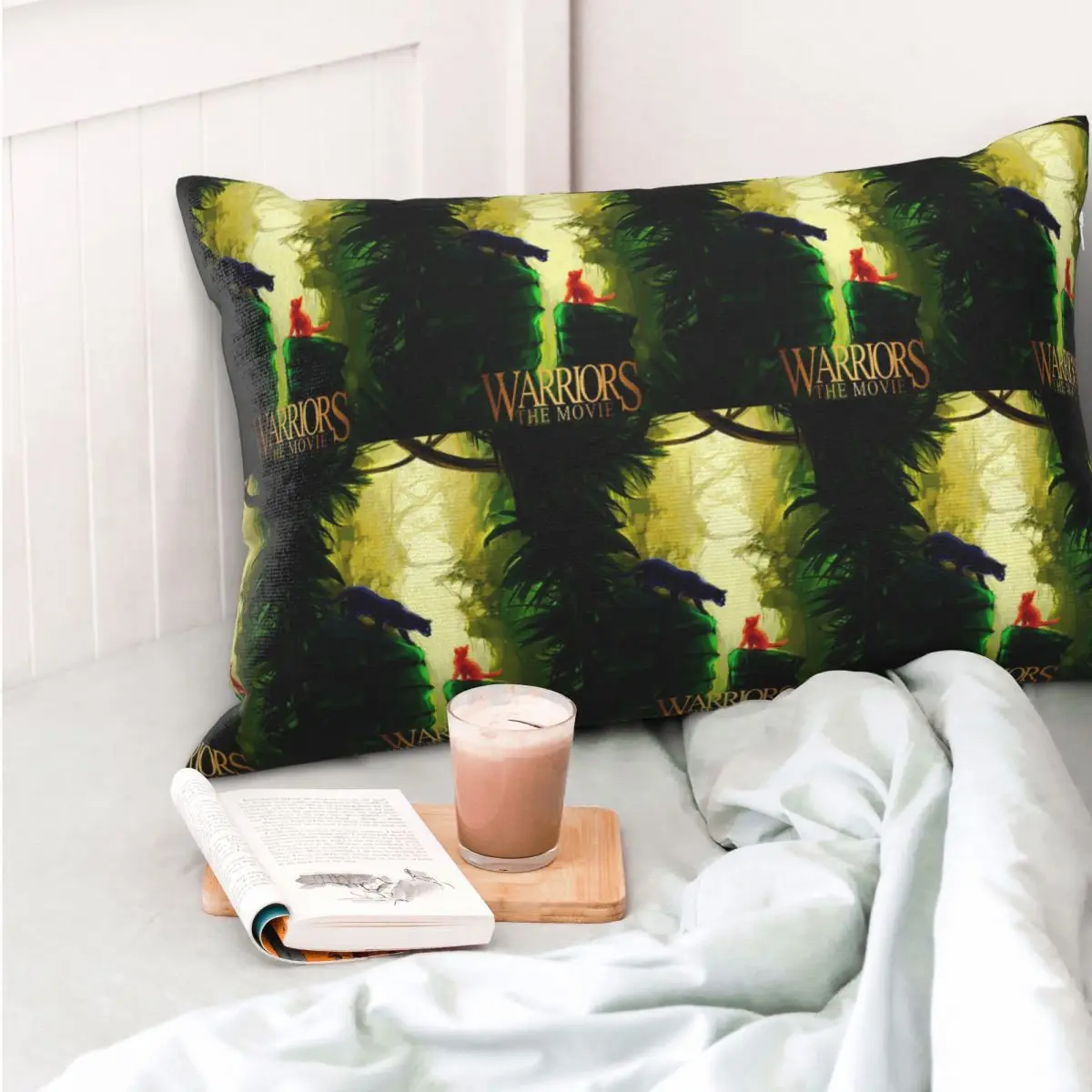 

Воин милые кошки любители прямоугольная наволочка наволочка декоративная спальня кровать домашний комфорт пледы подушка