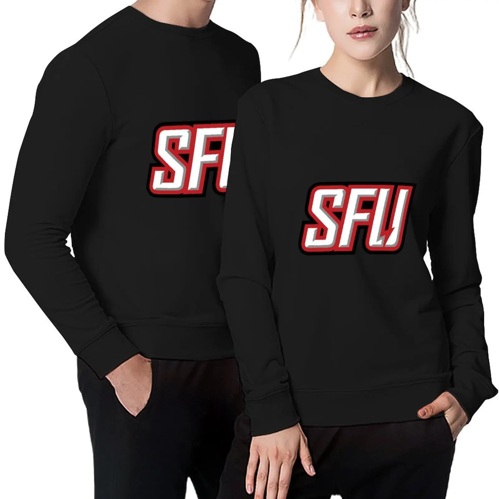 

Saint Francis Red Flash Pullover fashion men autumn new products blouse men's clothes sweatshirts men