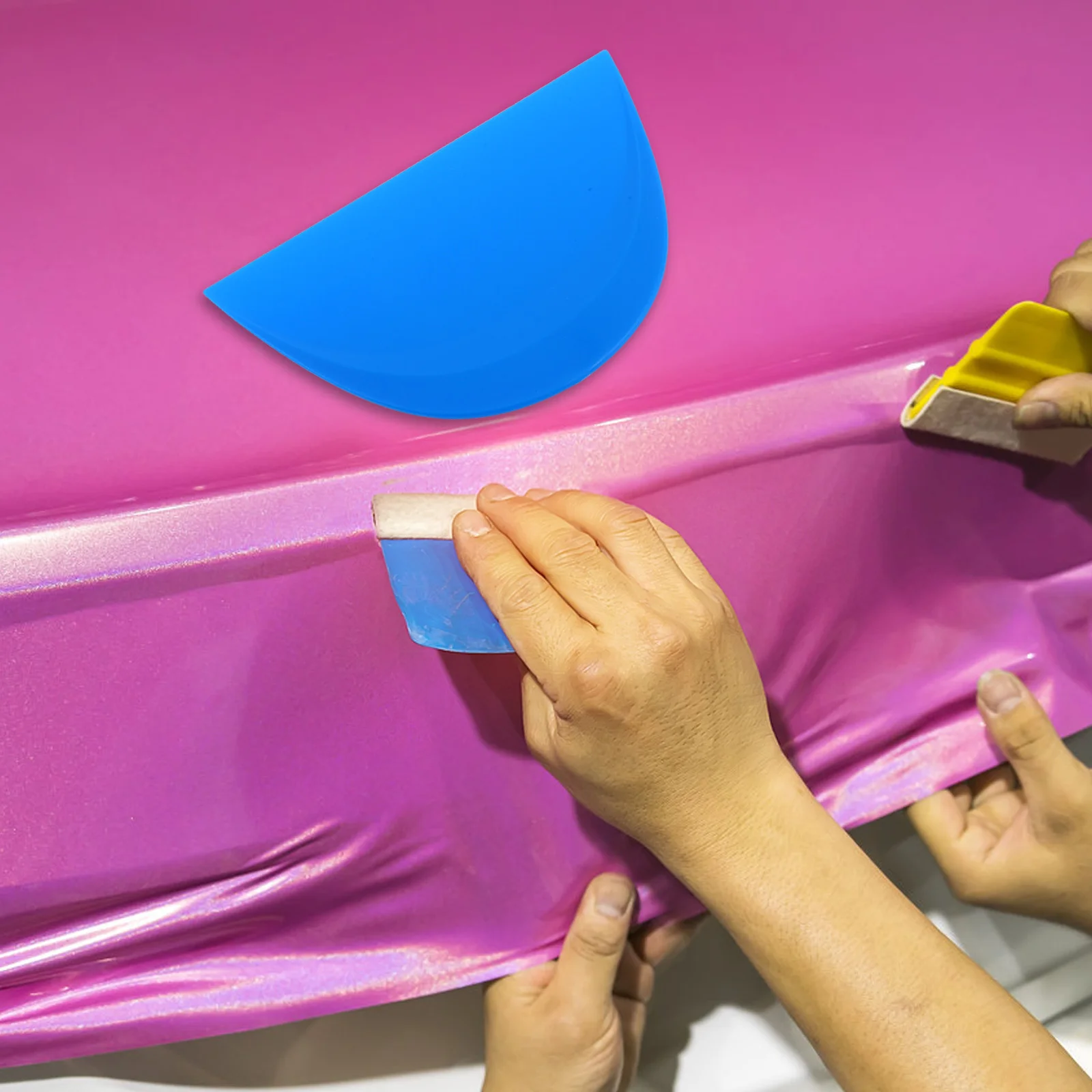 

Car Beauty Tool Plastic Squeegee Soft Edge for Car Wrap Installation Transparent Film Scraper Vehicle Vinyl Film Tool