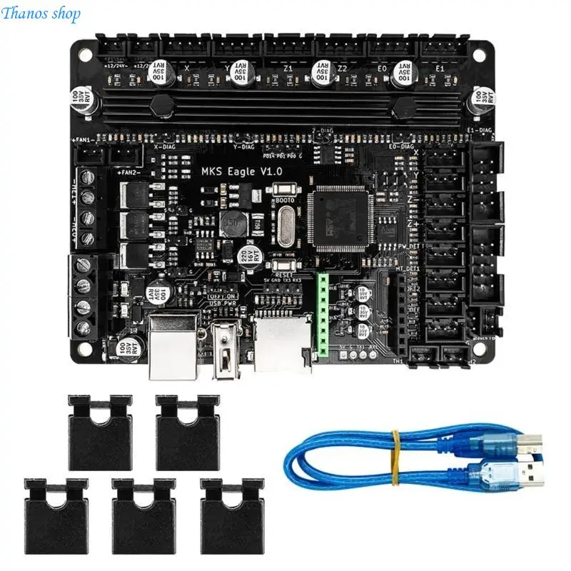

MKS 32Bit Control Board TFT Display Screen USB Printing Main Board Accessories X37A