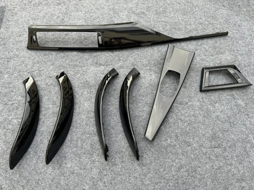 F30 F31 F32 F33 F34 F35 F36 F80 F82 F83 F84 Gloss Black Replacement Car Interior Trims Dashboard Door Cover for BMW 3 4 Series