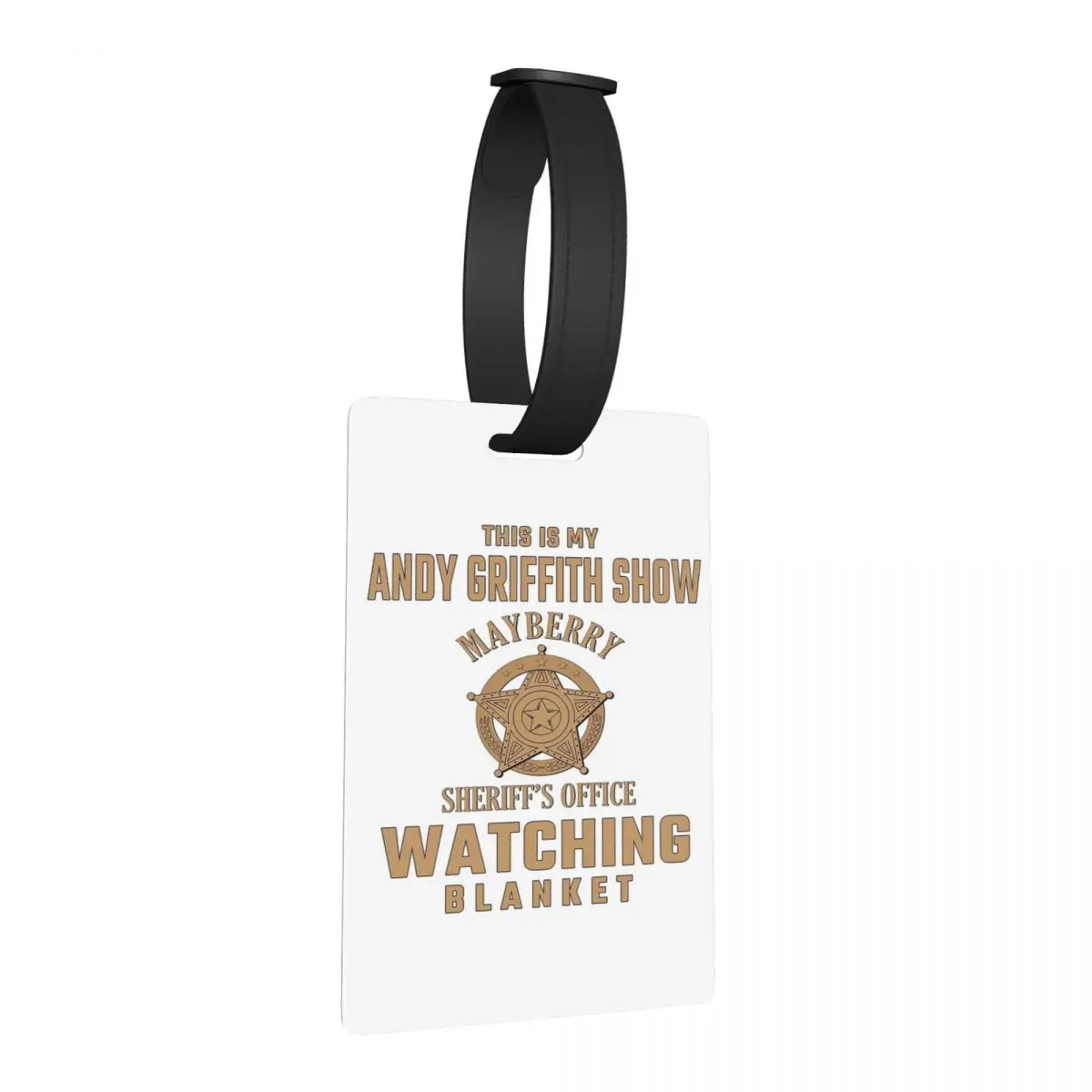 

Это мой Энди Гриффит Шоу Багажные бирки Аксессуары для чемодана Путешествия Симпатичный багаж Посадная бирка Держатель этикетки ID Имя Адрес