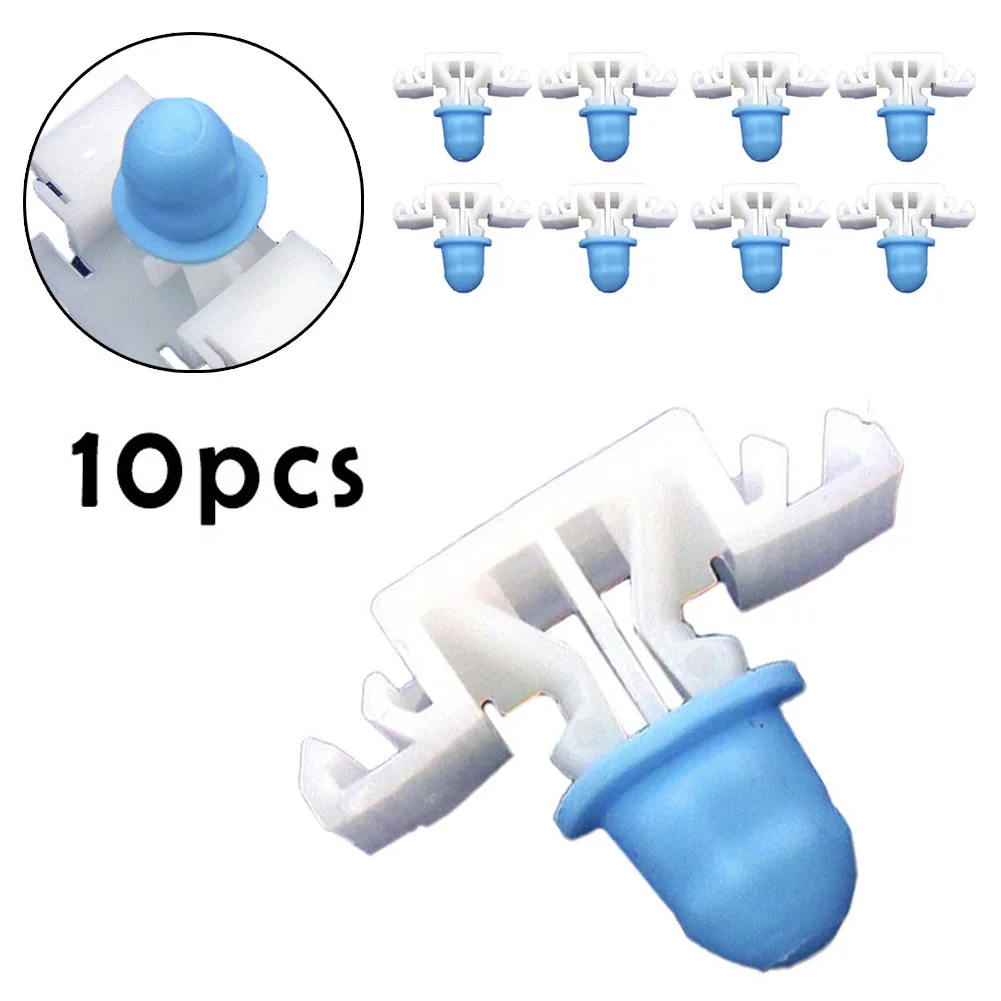 10pcs Car Exterior Side Moulding / Door Bumpstrip Fastener Clips 51132251394 For BMW E36 Auto Accessories