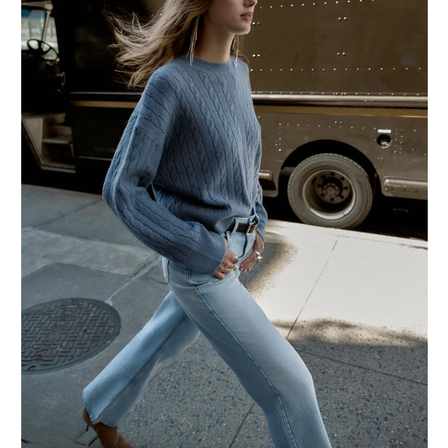 Herbst Neue Ankunft frauen Faul Sle runde Ne Lange Sve Twisted Strickwaren Weiche Polyester Faser Casual Lose Fit Pullover