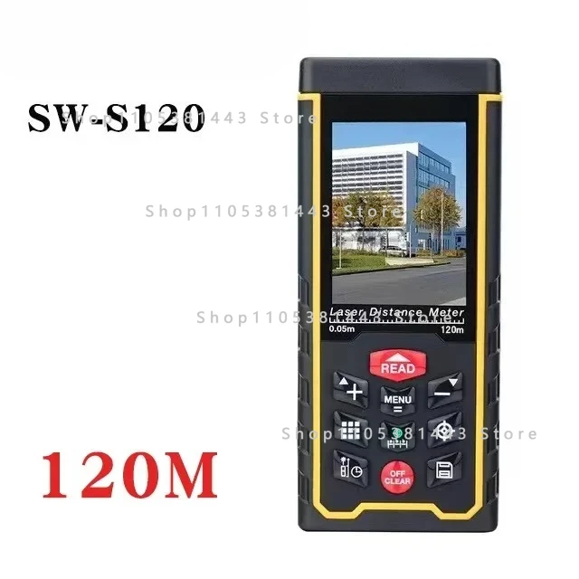 Area Volumn Digital Angle Ruler Measuring Tape SNDWAY Original 120m Camera Rangefinder SW-S120 High Quality Laser Distance Meter
