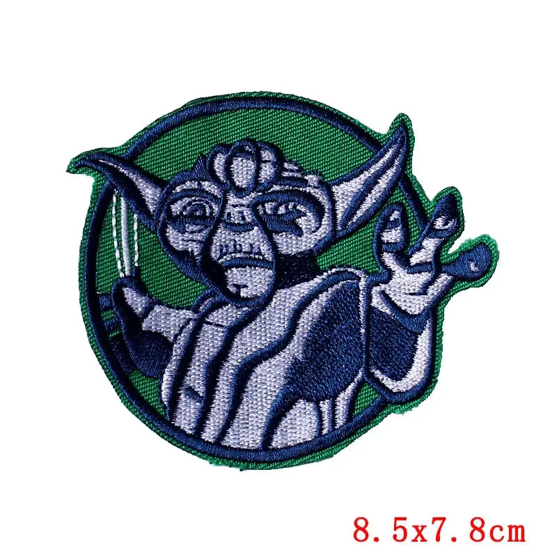 Star Wars Movie Mandalorian Embroidered Patches on Clothes Clothes Badge Fusible Patches for Clothing Iron on Garment Decoration