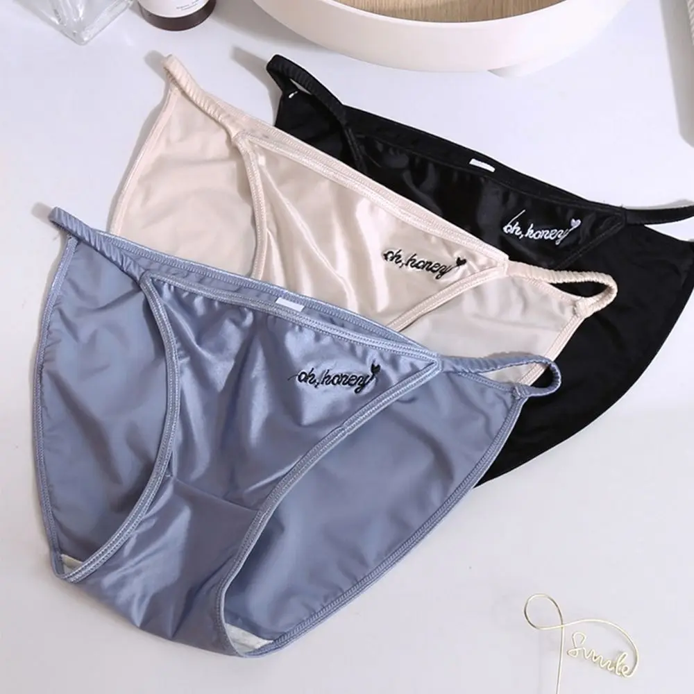 

Charming Cotton Crotch Thin Strap Intimates Girls Seamless Underwear Letter Print Underwear Women Stain Panties Women Briefs