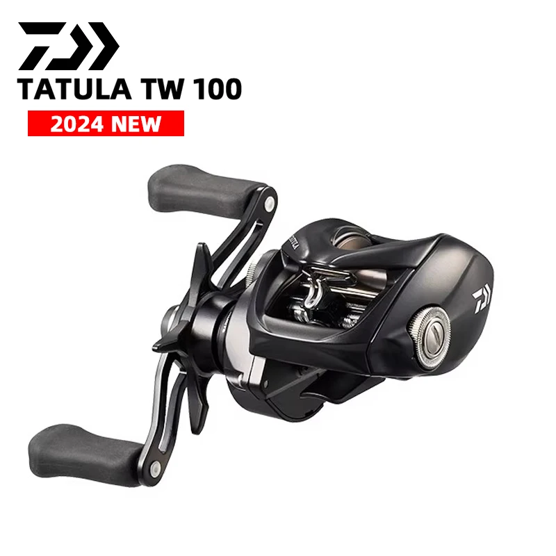 

2024 DAIWA TATULA TW 100 Baitcast Reel Fishing Reel 7+1BB Drag 5kg