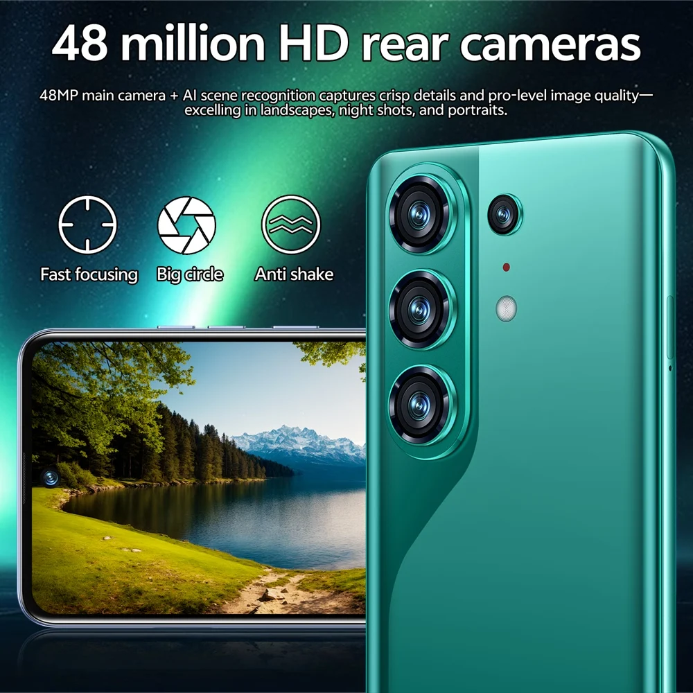 K-Touch Smartphone C26 Ultra 8000mAh Akku Mobiltelefone 7,3 Zoll Vollbild-Display Handy 5G Dual-SIM Gesichtserkennung 22GB+2TB Android 15 Mobiltelefone – Detail 8