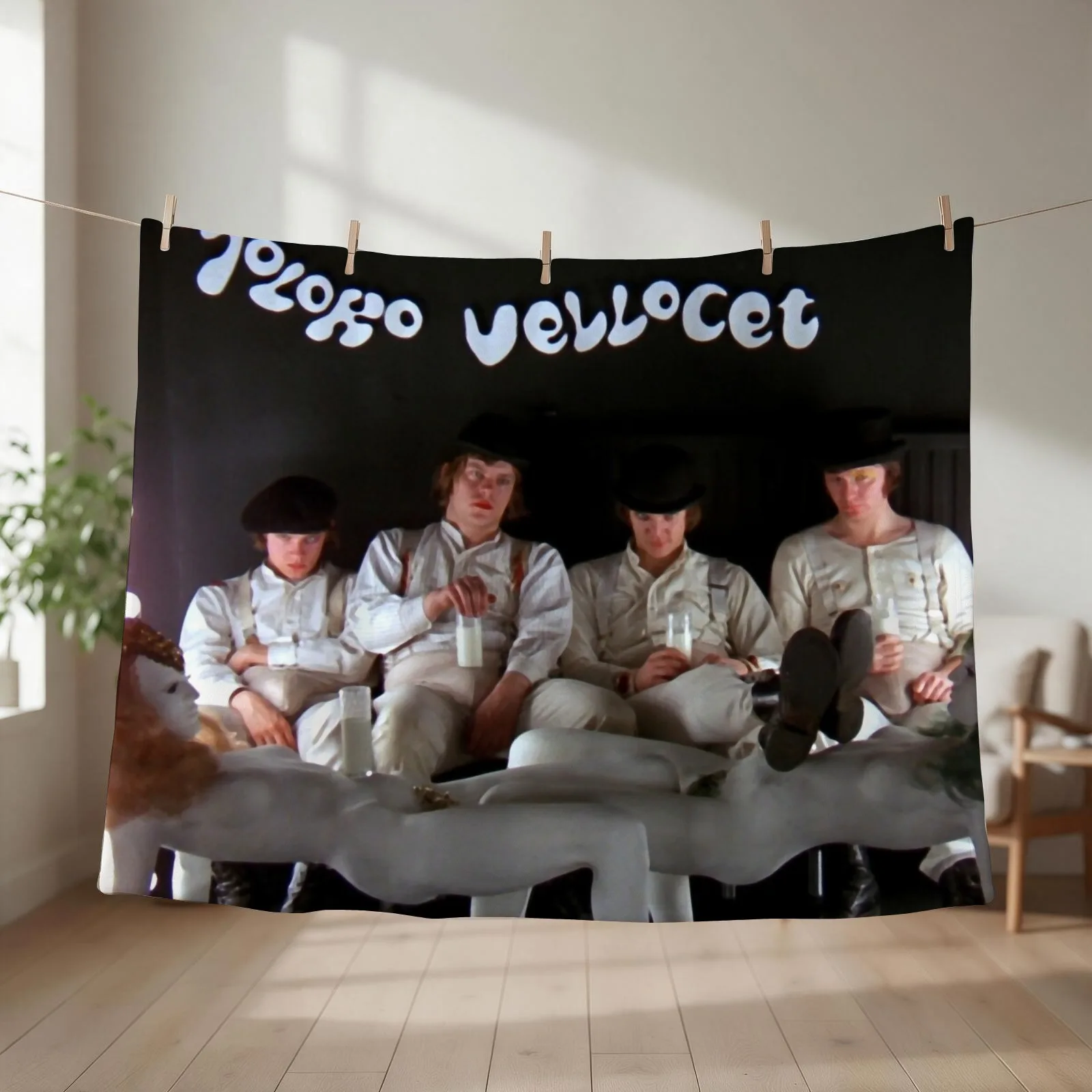 Moloko Vellocet Throw Blanket couch cozy soft plush fuzzy picnic outdoor blanket