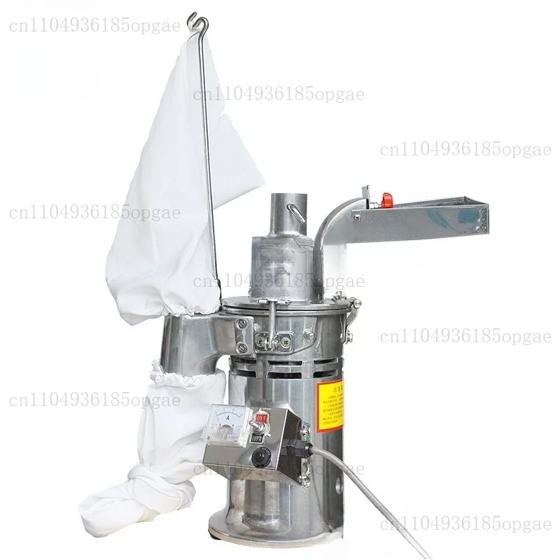 Electrical Mill Grinder Automatic Continuous Herb Grinder Hammer Mill Pulverizer Powdering Machine 20000 RPM /min