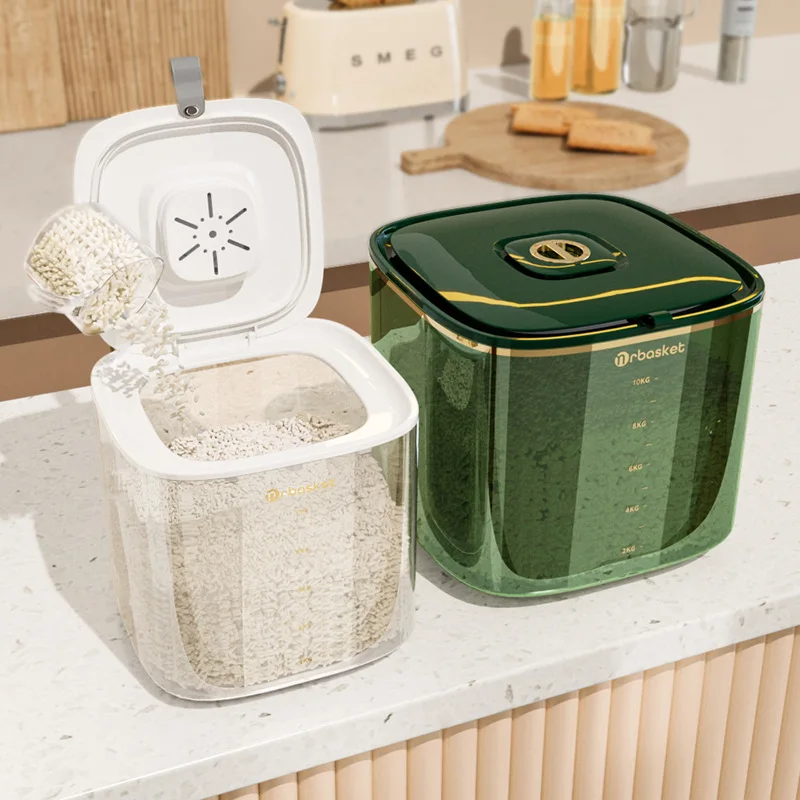 Household Multigrain Storage Box, Clothing M Bucket, Insect-Proof, Moisture-Proof, Sealed, Rice Can, Rice Bin, New Style