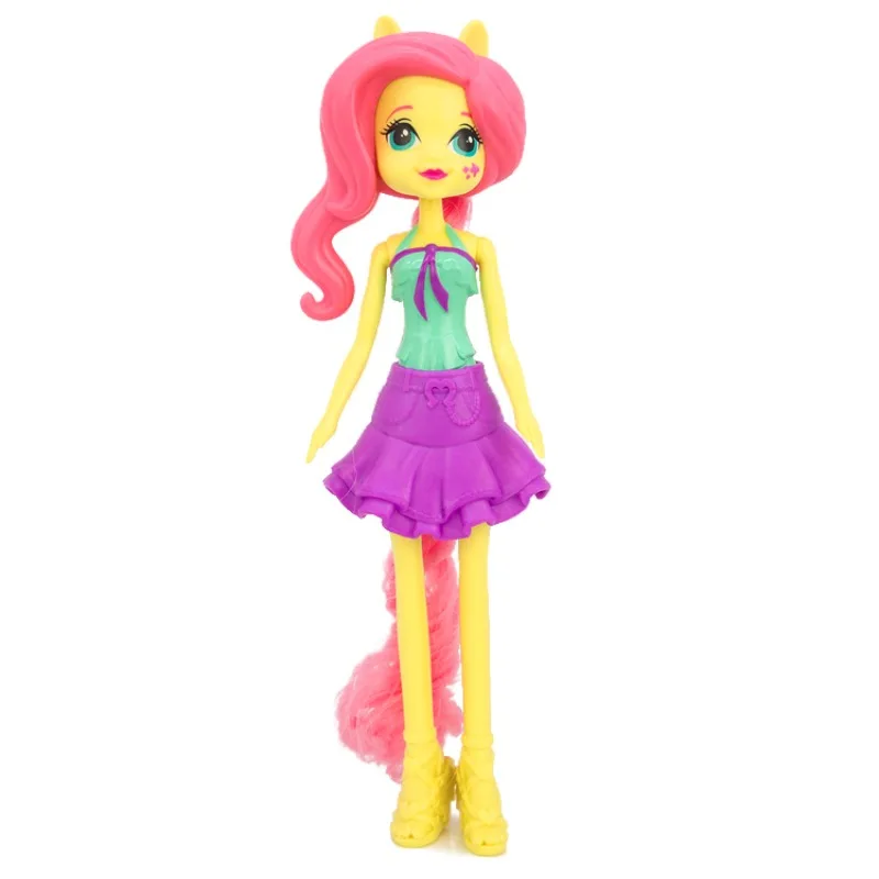 هاسبرو الأصلي حقيقية بلدي ليتل المهر Equestria Fluttershy ألعاب شخصيات الحركة للبنين بنات هدية تحصيل نموذج الحلي #3